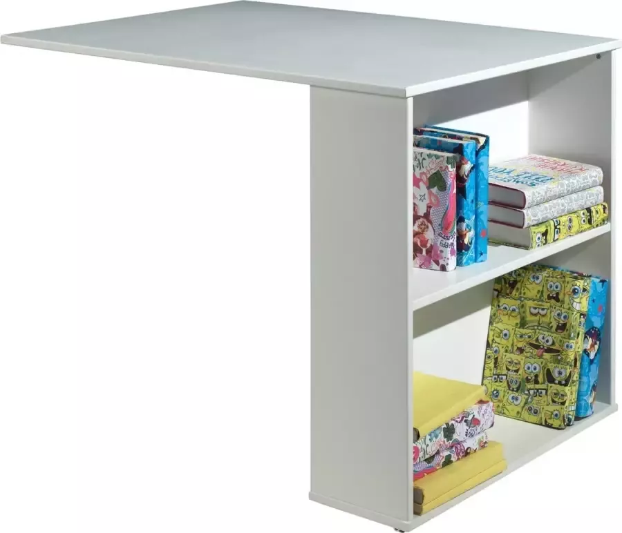 Vipack Bureau voor halfhoogslaper Pino Scott 67 9 x 72 x 71 3 cm wit - Foto 1