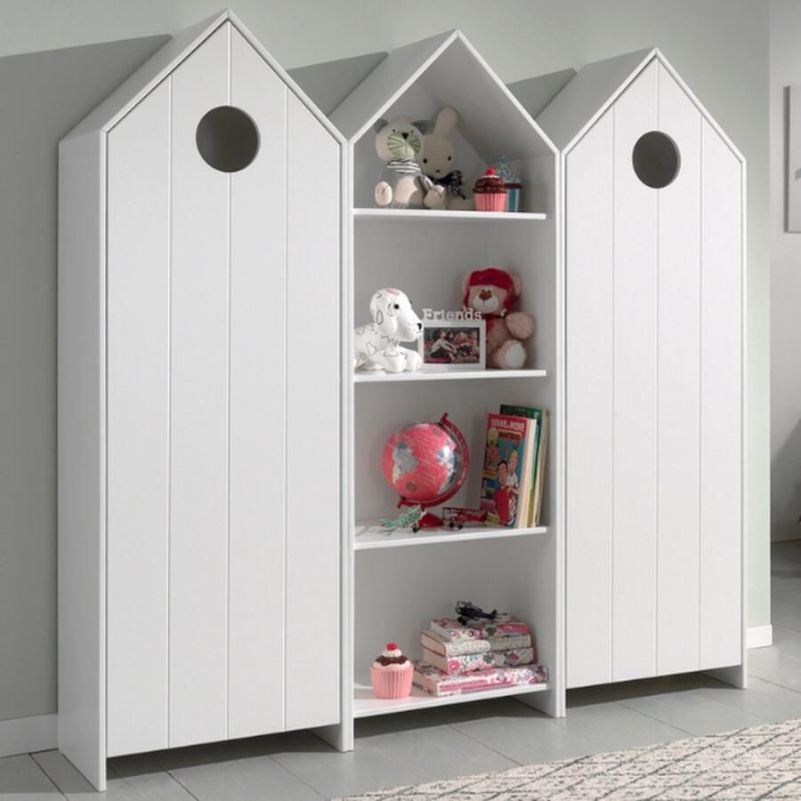 Vipack Kasten combi Casami (1 of 2 kleuren) 172.8 x 171.5 x 37 cm wit