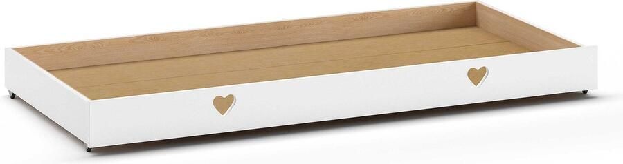 Vipack EMOB Bedlade Amori 90x190 cm wit Bedlades Wit Hout; MDF Bedlades Op voorraad - Foto 6