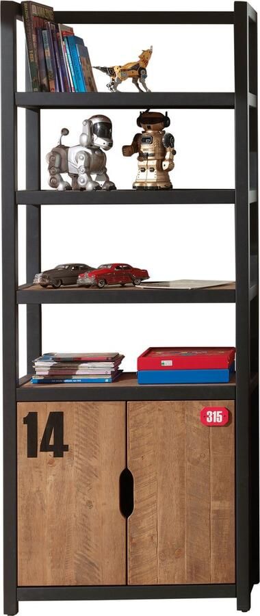 Vipack Boekenkast Rek Bruin 80cm Breed