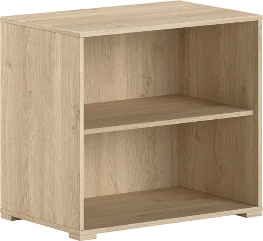 Vipack Boekenkast Sammie 68x43x62cm met 1 legplank eikdecor - Foto 2