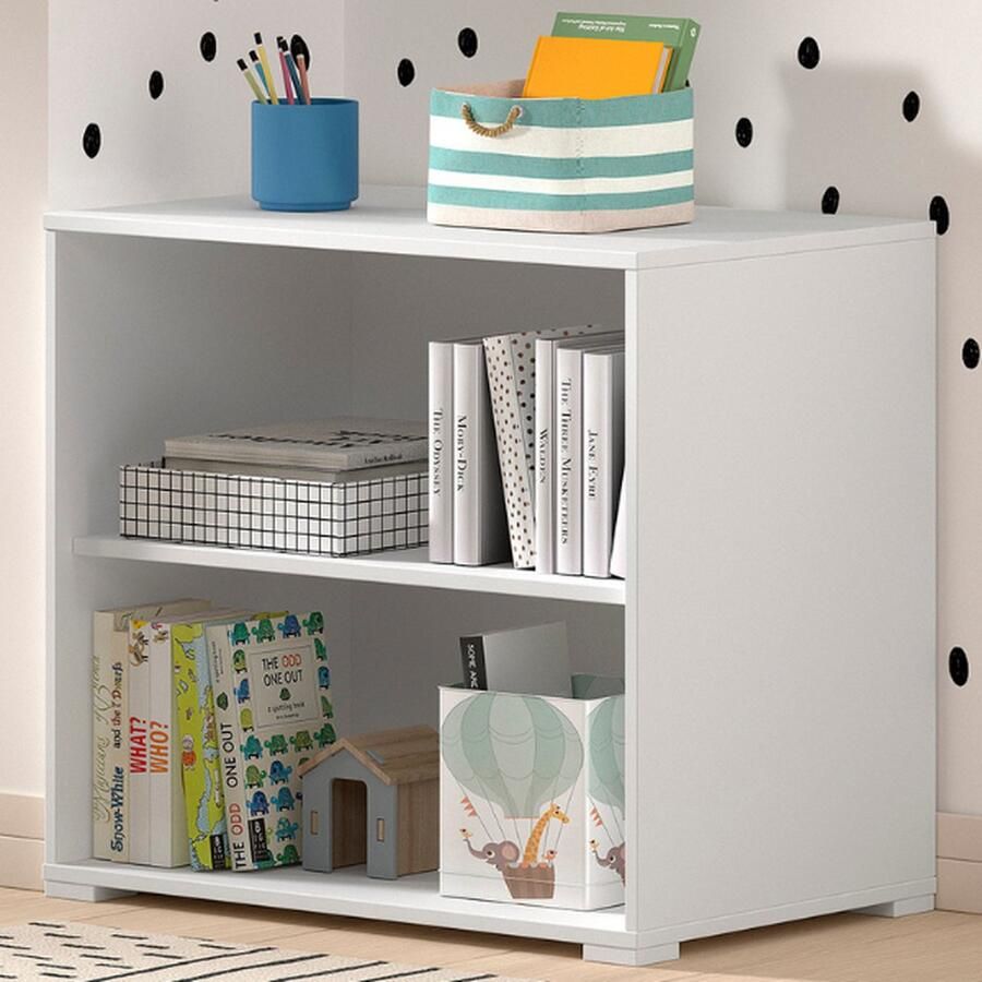 Vipack Boekenkast Sammie 68x43x62cm met 1 legplank wit