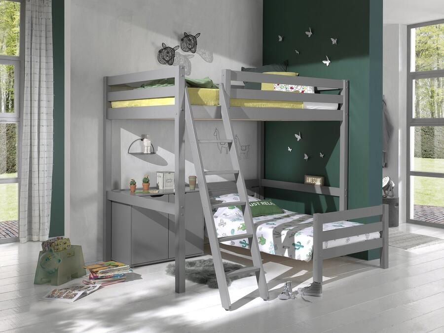 Vipack Commode Grijs 209x209x190 cm