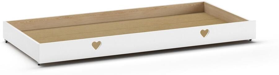 Vipack EMOB Bedlade Amori 90x190 cm wit Bedlades Wit Hout; MDF Bedlades Op voorraad - Foto 5