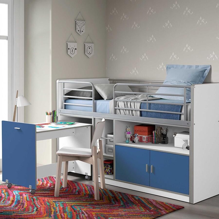 Vipack Hoogslaper Bonn veel functionaliteit op kleine ruimte met onderhoudsvriendelijke oppervlakte