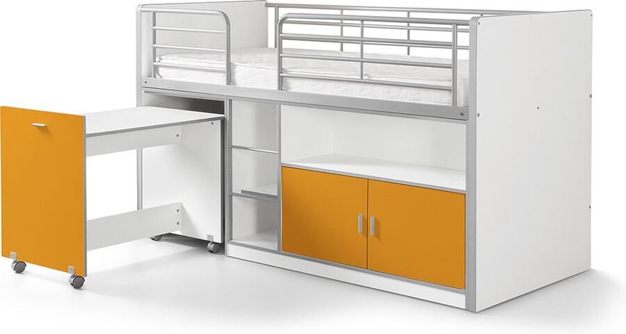 Vipack Hoogslaper Bonn veel functionaliteit op kleine ruimte met onderhoudsvriendelijke oppervlakte - Foto 4