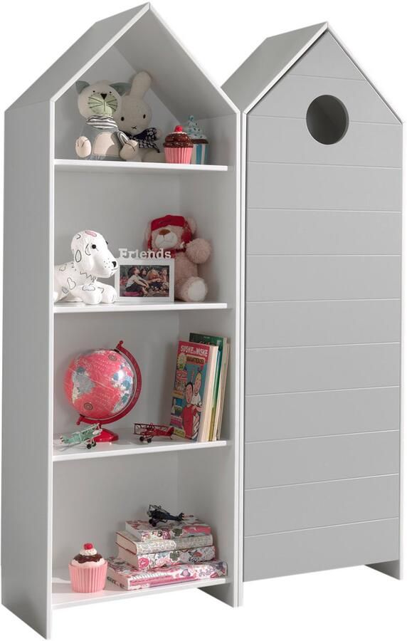 Vipack Kasten combi Casami (1 of 2 kleuren) 172.8 x 171.5 x 37 cm wit grijs - Foto 9