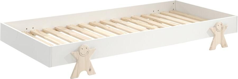 Vipack Kinderledikant Modulo stapelbaar eenpersoonsbed incl. lattenbodem 2 kleuren Ligoppervlak 90 200 cm afzonderlijk of als 2-delige set verkrijgbaar - Foto 4