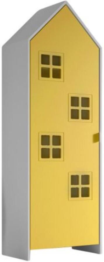 Vipack Kledingkast Casami Bruges 173x37x172 cm Geel - Foto 4