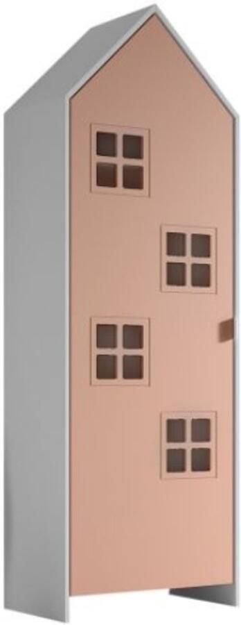 Vipack Kledingkast Casami Bruges 58x37x172 cm Roze - Foto 5