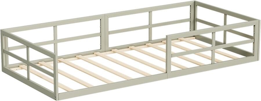 Vitalispa Minno Kinderbed – 205 x 95 cm Zonder matras Grijs