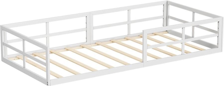 Vitalispa Minno Kinderbed – 205 x 95 cm Zonder matras Wit