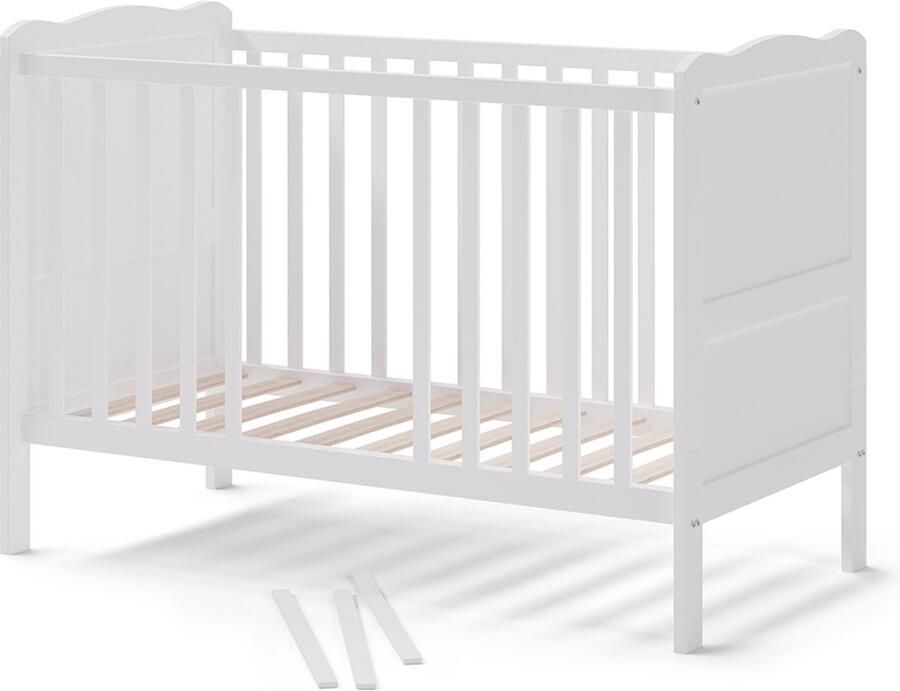 Vitalispa Babybed Tobi Wit Wit 60x120 cm