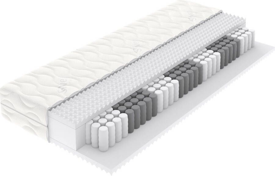 Vitality Pur 7-zone pocketveer Cozy Matras 140x200