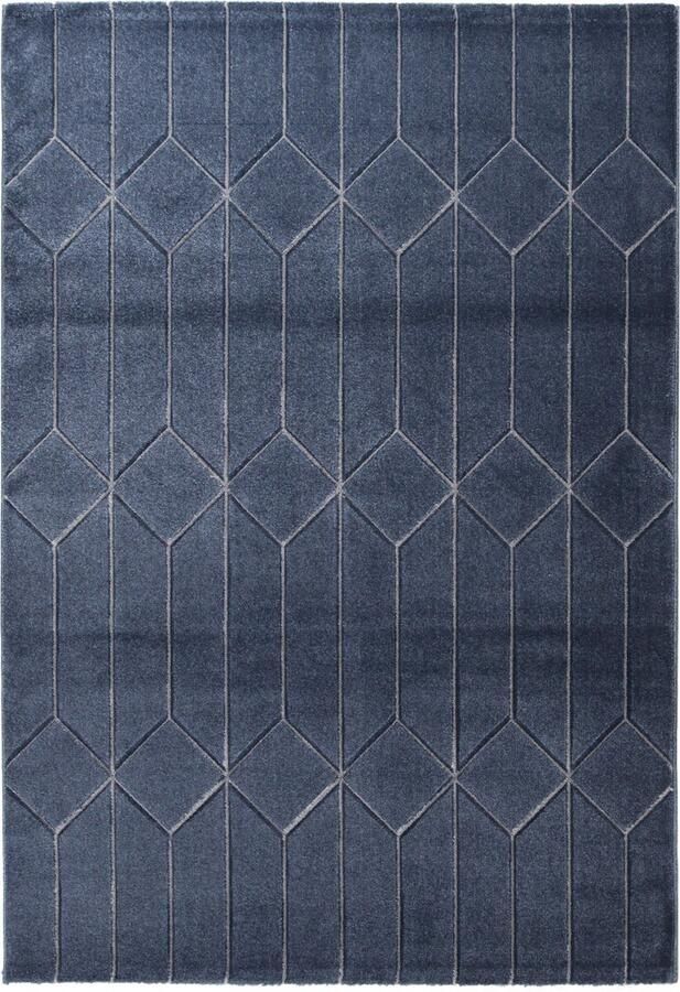 Vivace Vloerkleed Handcarved B Navy Tapijt 230x160 cm (27723)