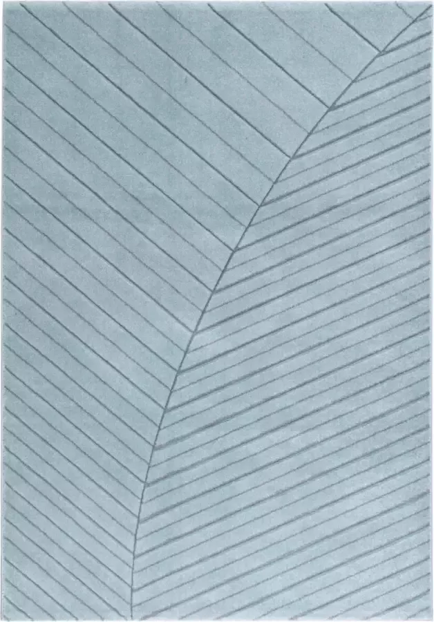 Vivace Vloerkleed Handcarved D Blauw Tapijt 230x160 cm (27729)