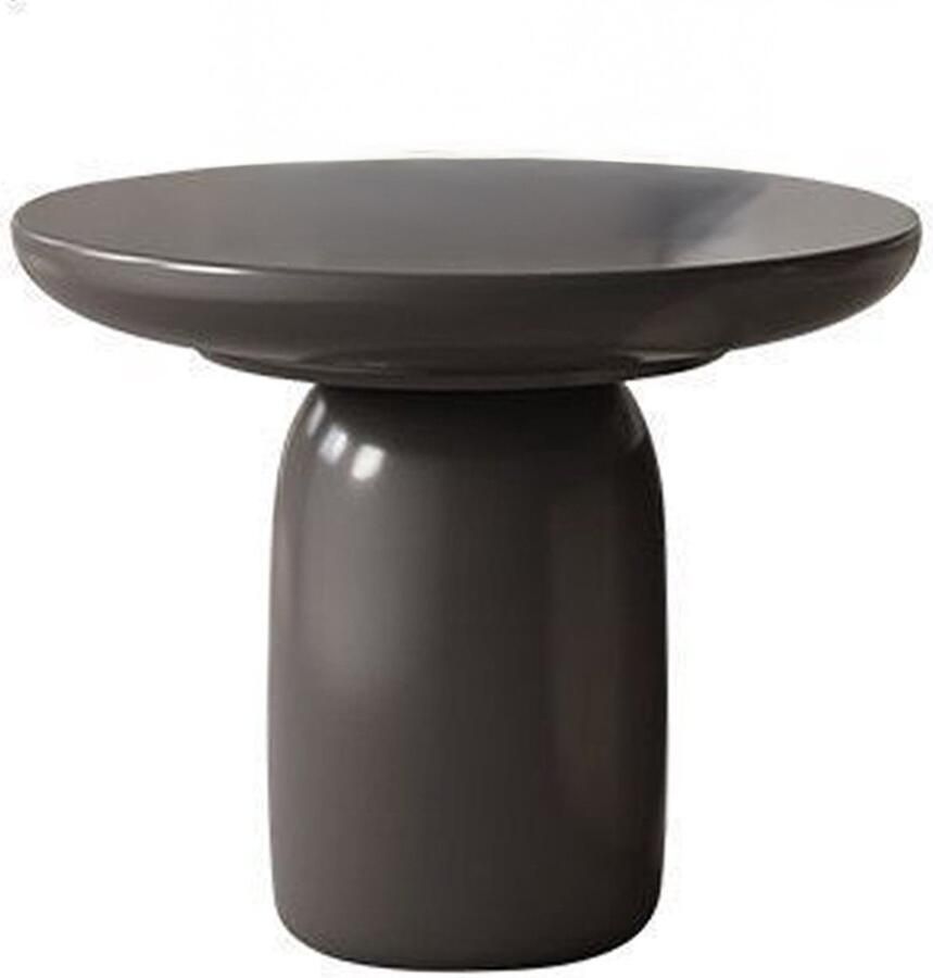 Vivera 'Livin Luxe Bijzettafel Hout Zwart Ø45cm - Foto 2