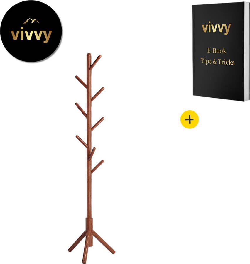 Vivvy Dressboy Kledingstandaard 3 In 1 Dressboy Hout XL 100% Tevredenheidsgarantie ‎44*19*15.6 Cm 8 Haken