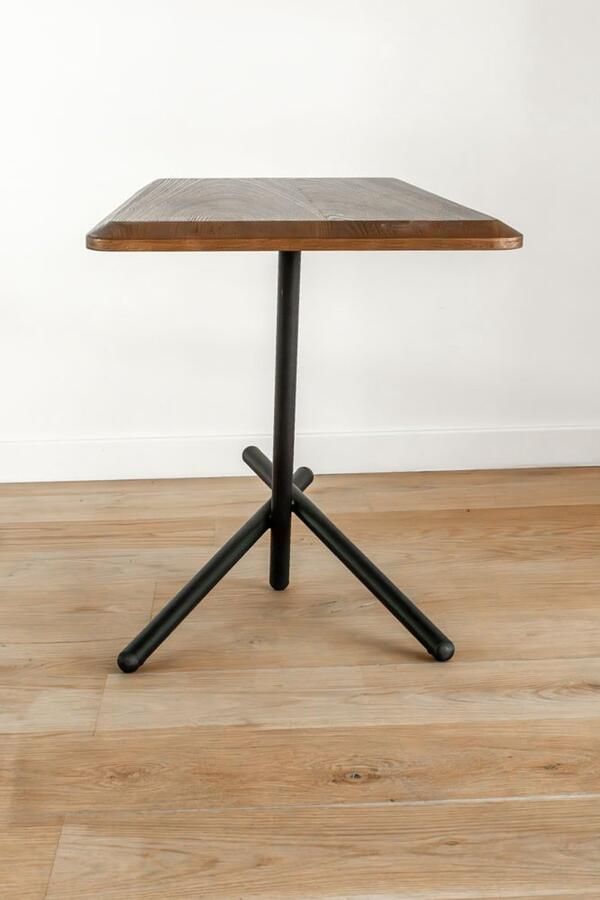 VL Home VLHOME Hoge kwaliteit Walnoot houten bijzettafel 54 x40x 51H