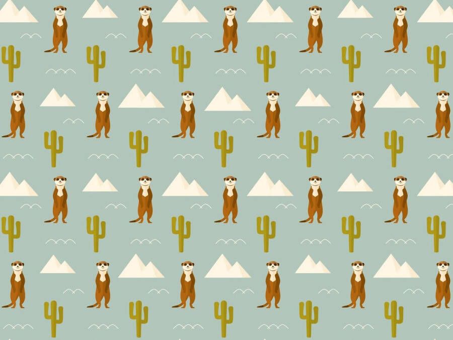 Kinderkamerkleed vinyl Timon 195x195 cm Onze materialen zijn PVC vrij en hygienisch