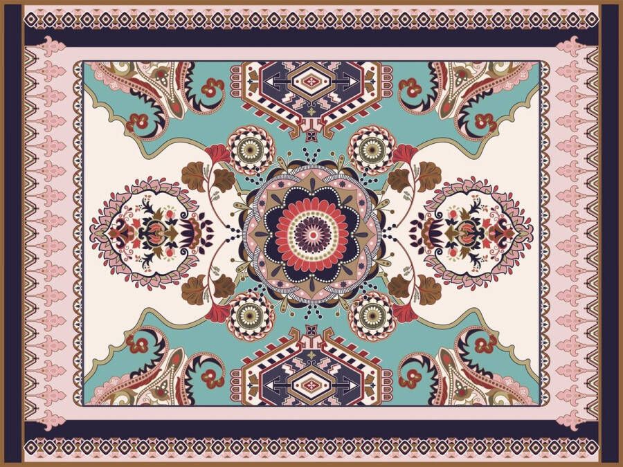 Vloerkledenopvinyl.nl Vloerkleed vinyl Persia fiori 170x240 cm