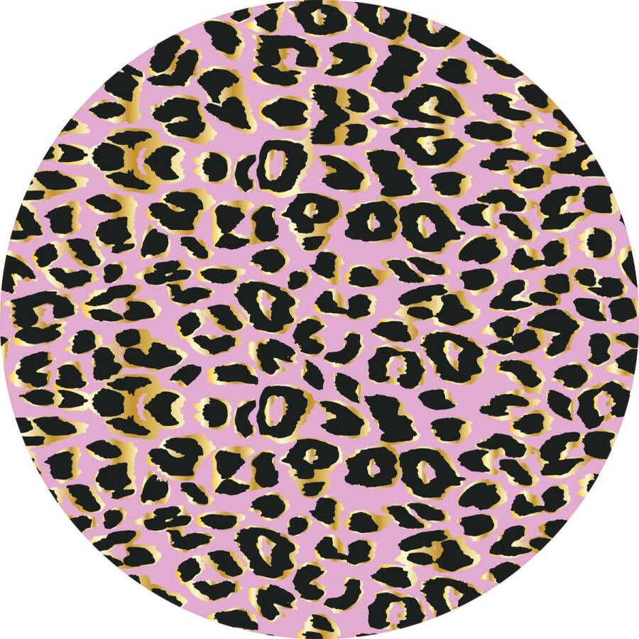 Vloerkledenopvinyl Vloerkleed vinyl rond Pink P 195 cm Rond Onze materialen zijn PVC vrij en hygienisch