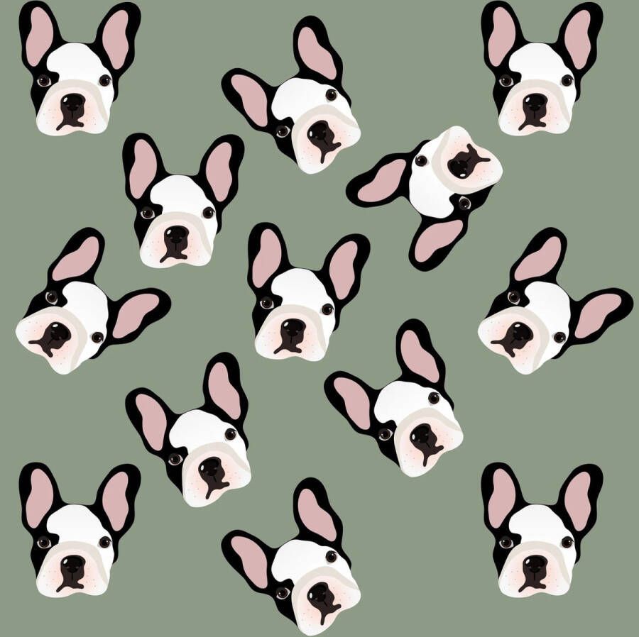 Kinderkamer kleed Hondjes 195x195 cm Breng stijl en comfort in de kinderkamer met ons duurzame Hondjes kleed. Perfect voor spelen en dromen veilig en makkelijk schoon te maken. Creëer een gezellige speelruimte!