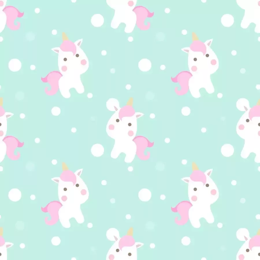 Vloerkledenopvinyl.nl kinderkamerkleed vinyl Unicorns