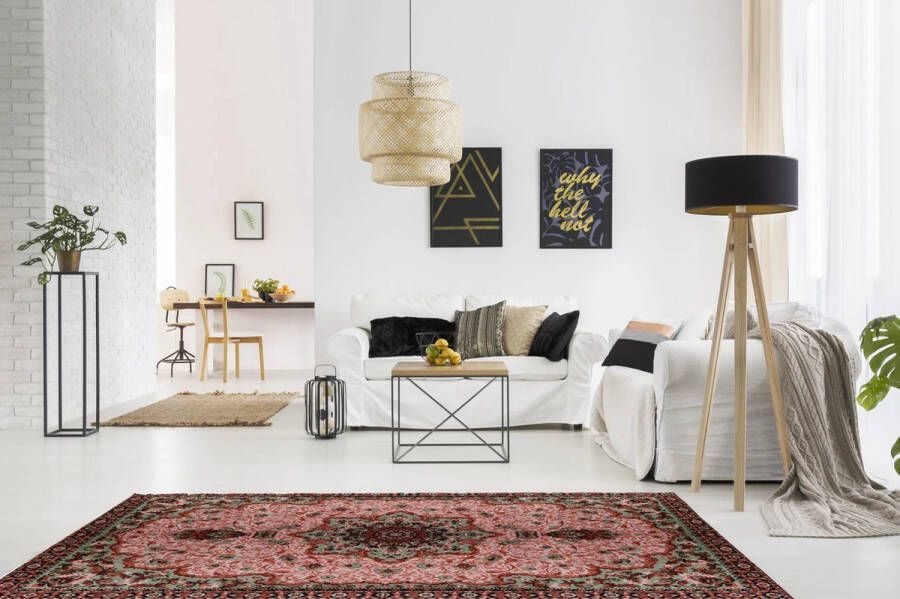 Vloerkledenopvinyl.nl vinyl vloerkleed Persia Terra 95x145 cm