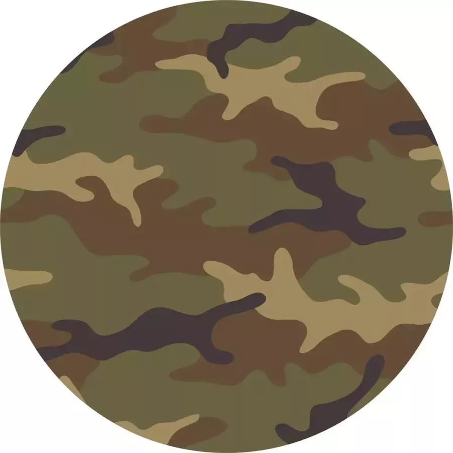 Vloerkledenopvinyl.nl kinderkamerkleed vinyl Camouflage