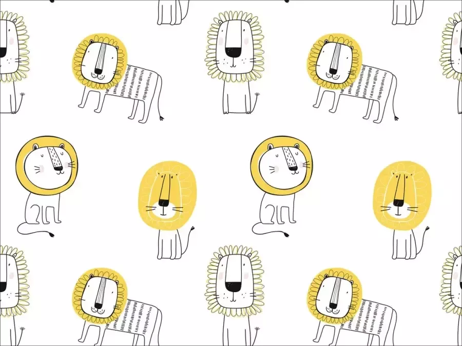 Vloerkledenopvinyl.nl kinderkamerkleed vinyl | Lion