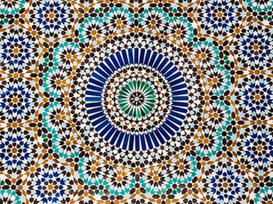 vloerkledenopvinyl.nl Vloerkleed vinyl Blue dream 95x145 cm