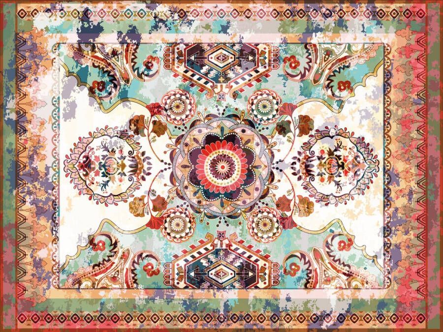 vloerkledenopvinyl.nl Vloerkleed vinyl Indira 95x145 cm
