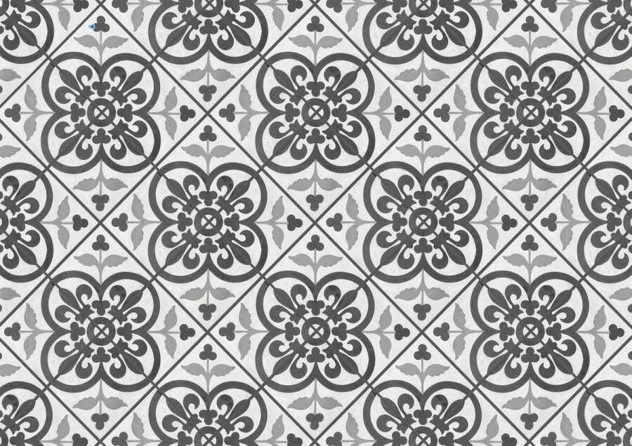 vloerkledenopvinyl.nl Vloerkleed vinyl Old dirty grey 170x240 cm