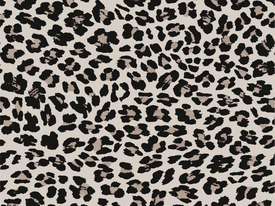 Vloerkledenopvinyl.nl Vloerkleed vinyl Panter grey 195x300 cm