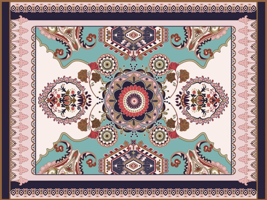 Vloerkleed vinyl Persia fiori 95x95 cm Ontdek het Vinyl vloerkleed Persia Fiori: stijlvol duurzaam en perfect voor gezinnen. Voeg elegantie toe aan je huis met dit onderhoudsvriendelijke eco-vriendelijke kleed!