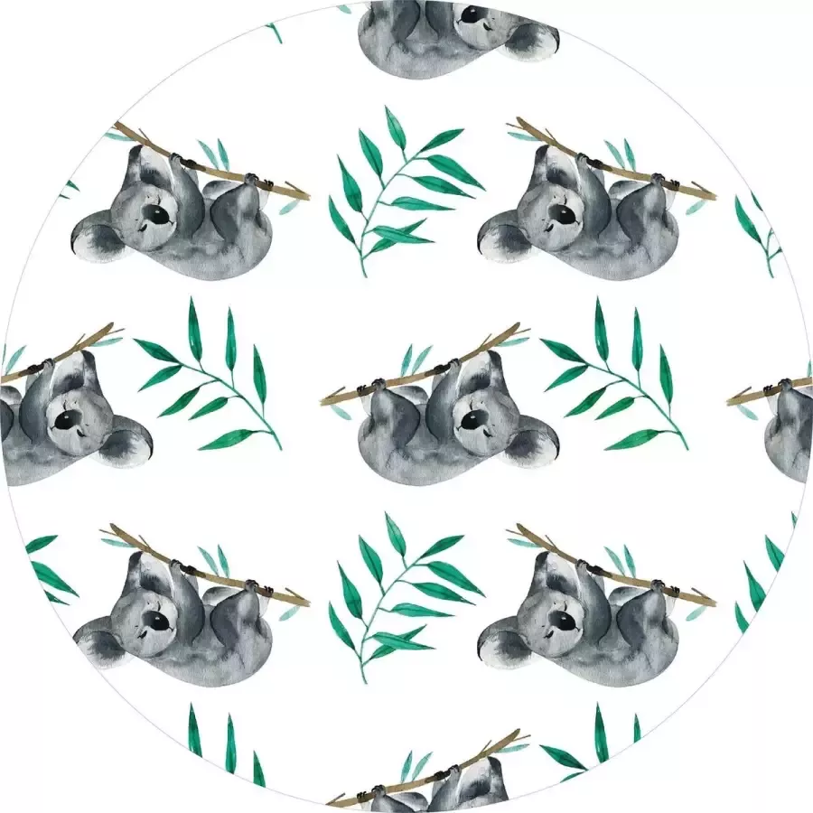 Vloerkledenopvinyl.nl Vloerkleed vinyl rond Blinky