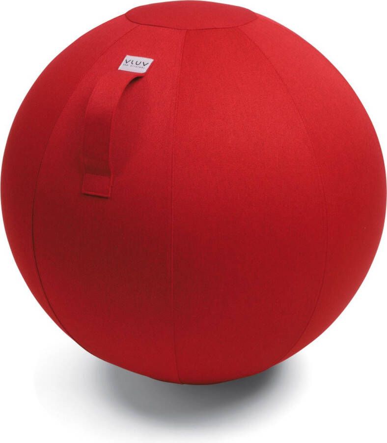 Vluv BOL LEIV zitbal 60-65cm The Original volwassenen ergonomisch Ruby red