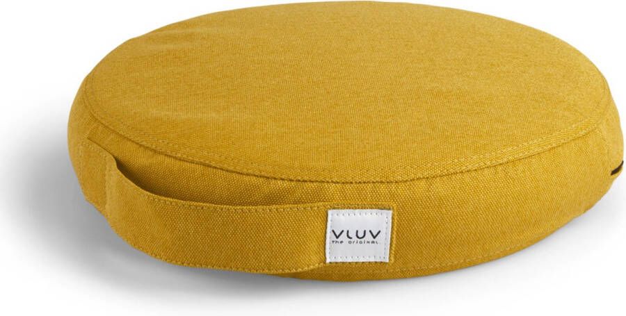 Vluv PIL&PED LEIV balanskussen 40 cm stabiliserende wiebelkussen The Original ergonomisch comfortabel Mustard