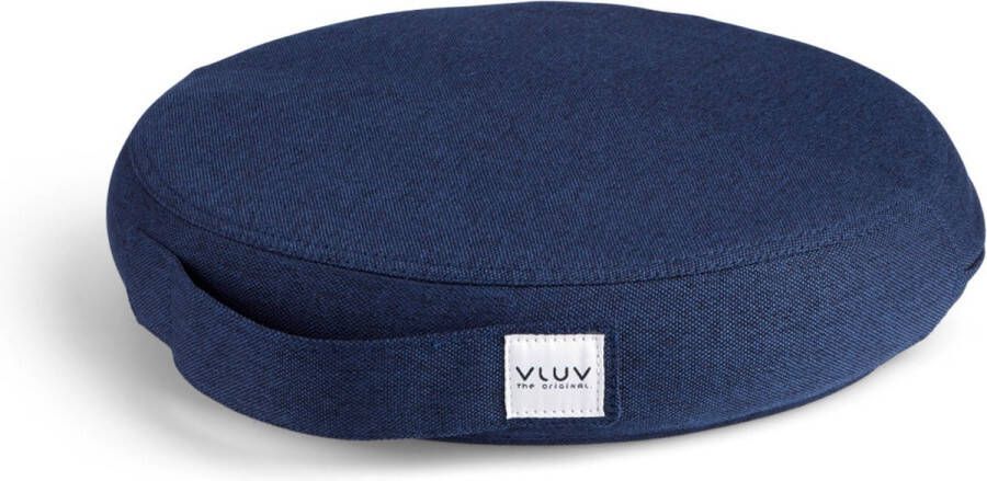 Vluv PIL&PED LEIV balanskussen 40 cm stabiliserende wiebelkussen The Original ergonomisch comfortabel Royal blue