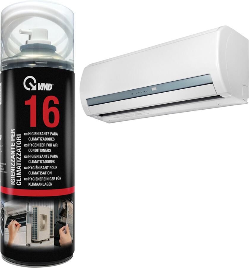 VMD Airco Cleaner voor in Huis of Auto Airconditioning Reiniger Spray 400ML Binnenunit Auto etc