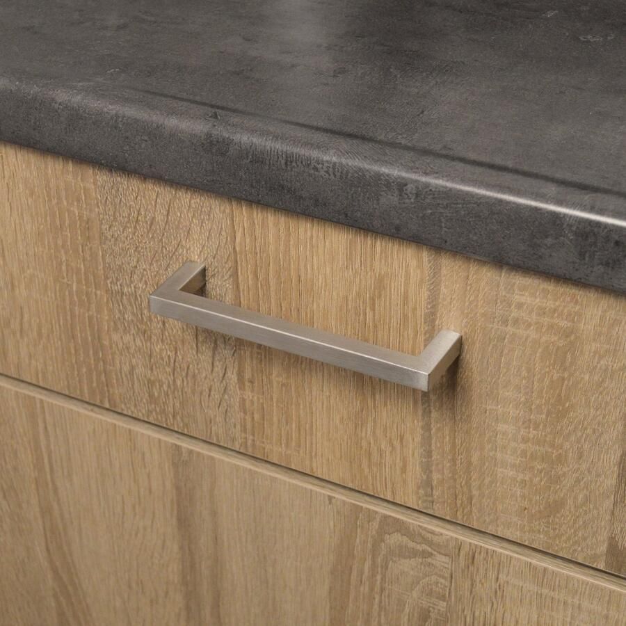 VNSTRA Handgreep Amsterdam Handgreep RVS 640mm Extra Lange RVS Handgreep Design Deurgreep Moderne Greep 640mm voor Kasten en Deuren