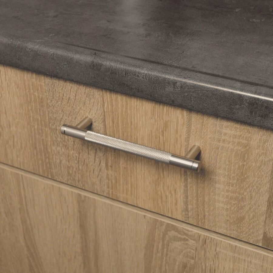 VNSTRA Handgreep Dubai Handgreep RVS 128mm RVS Design Greep Moderne Handgreep 128mm Meubelgreep voor Keukens