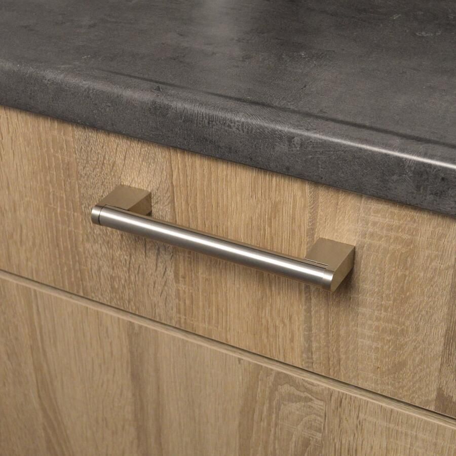 VNSTRA Handgreep Manchester Handgreep Nikkel 160mm Strakke Nikkel Meubelgreep Design Greep 160mm voor Keukens en Deuren