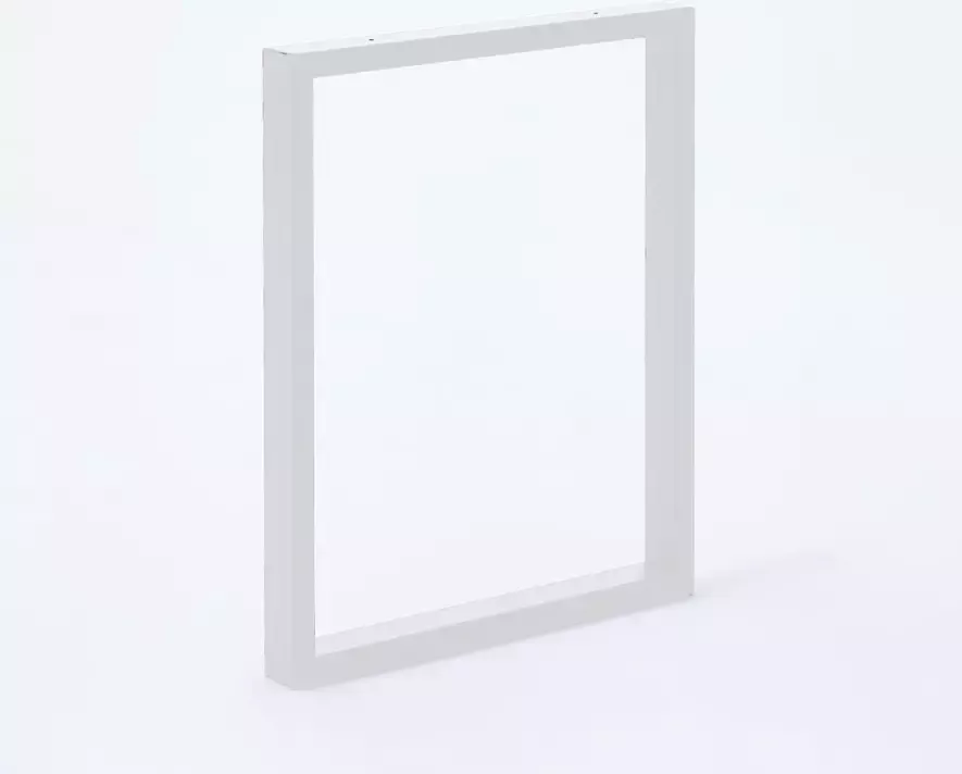 Vntr Set U tafelpoten meubelpoten (2 stuks) 71 cm hoog 99 cm breed kleur mat zwart