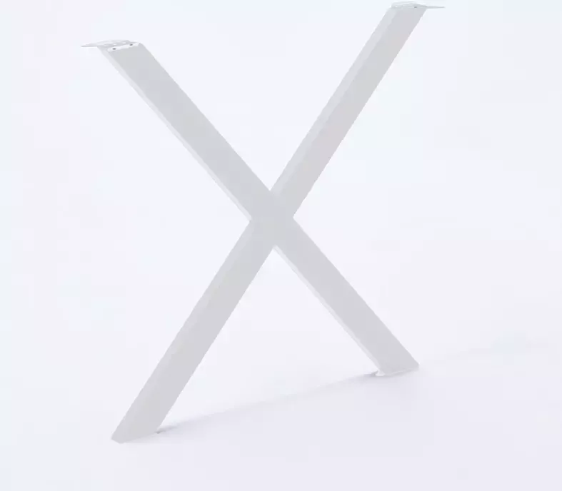 Vntr Set X tafelpoten meubelpoten (2 stuks) 40 cm hoog kleur mat wit