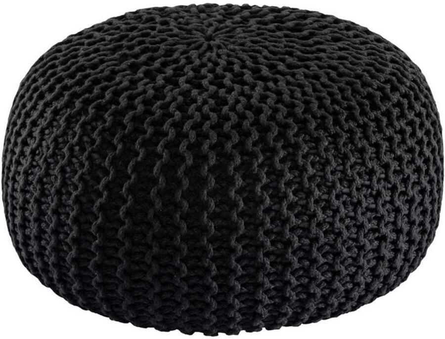 Voglrieder Buitenpoef – Ø 45 cm x H 30 cm antraciet Waterdicht & Lichtgewicht