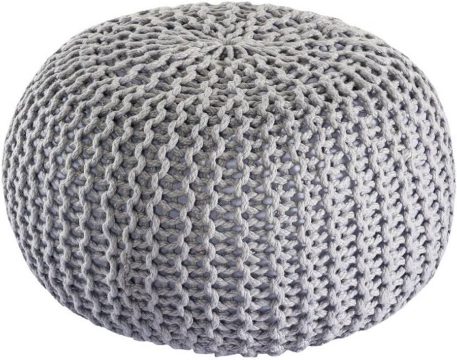 Voglrieder Buitenpoef – Ø 45 cm x H 30 cm grijs Waterdicht & Lichtgewicht