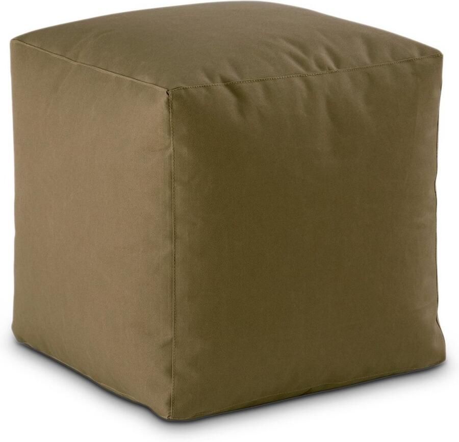 Voglrieder Vierkante Waterdichte Poef Voetsteun – 45x45x45 cm Nylon Voor Binnen & Buiten