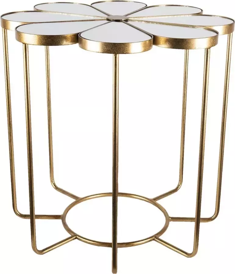 Vtw Living Bijzettafel Sidetable Goud 61 cm hoog